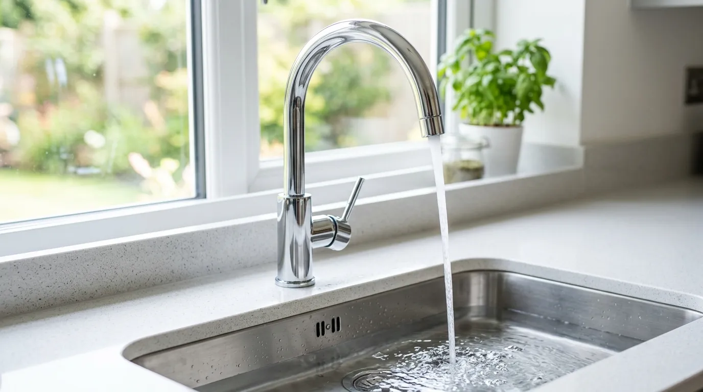 Local Plumbing Master Pros same day plumber fixing a faucet in The Highlands, KS
